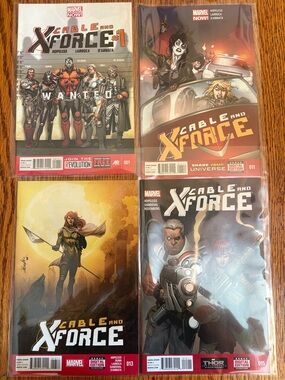 Marvel Cable and X-Force Comic Set